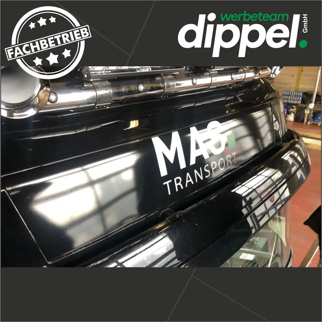 Fahrzeugbeschriftung - LKW Beschriftung