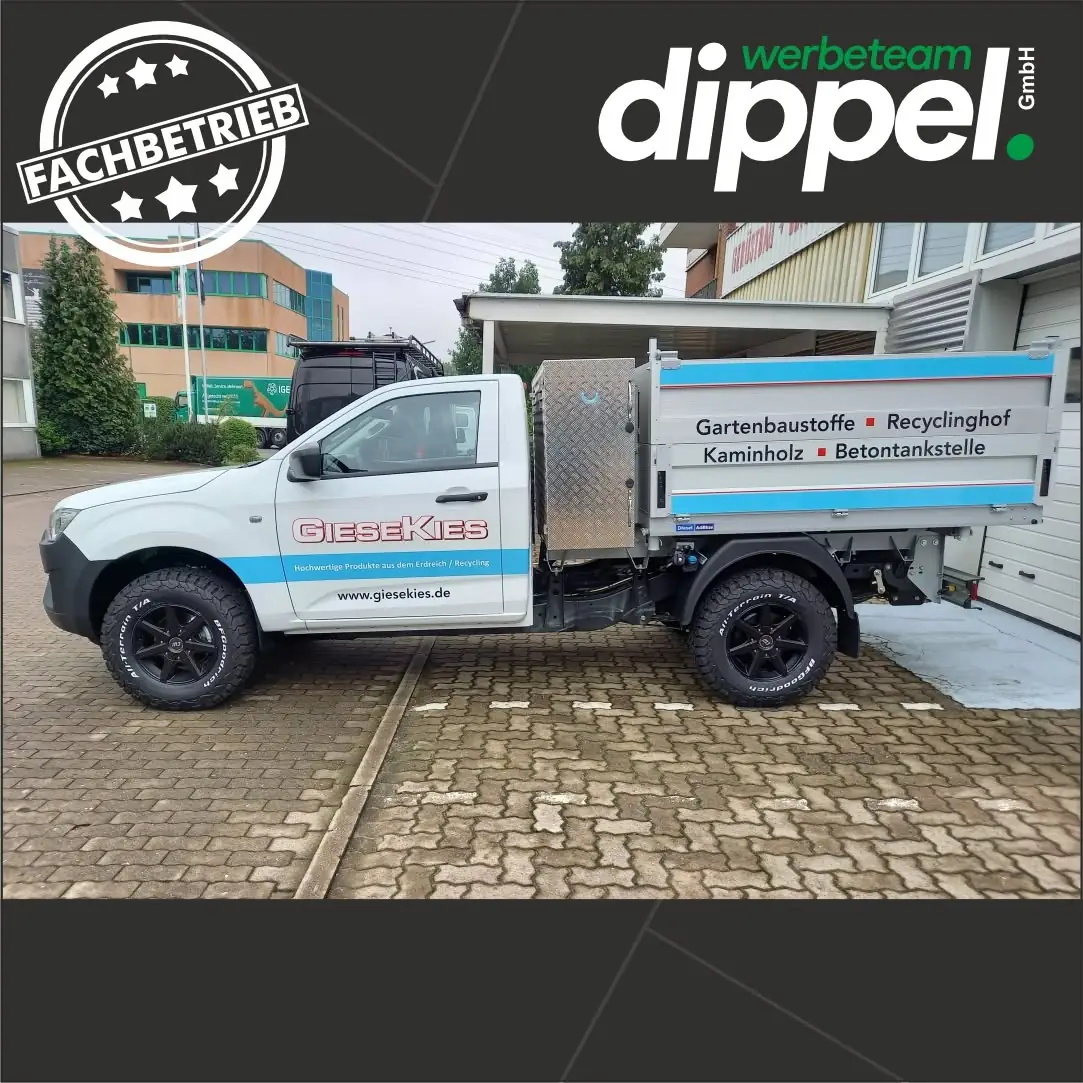 Fahrzeugbeschriftung - Pickup Beschriftung