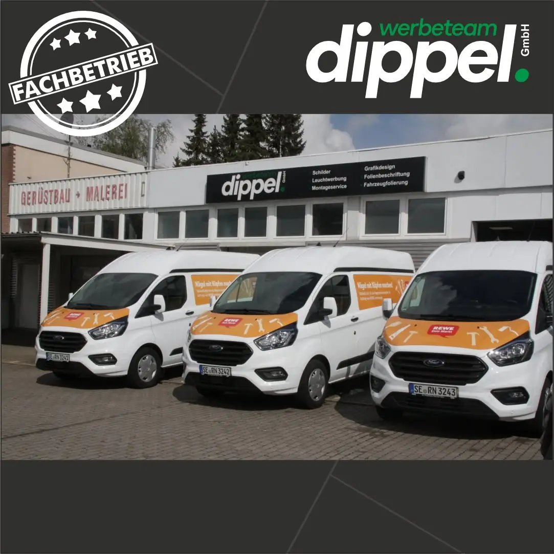 Fahrzeugbeschriftung - Transporter Beschriftung