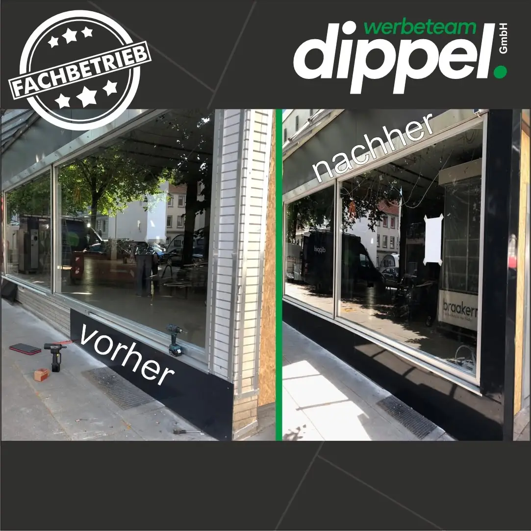 Fassadenvekleidung - Folierung