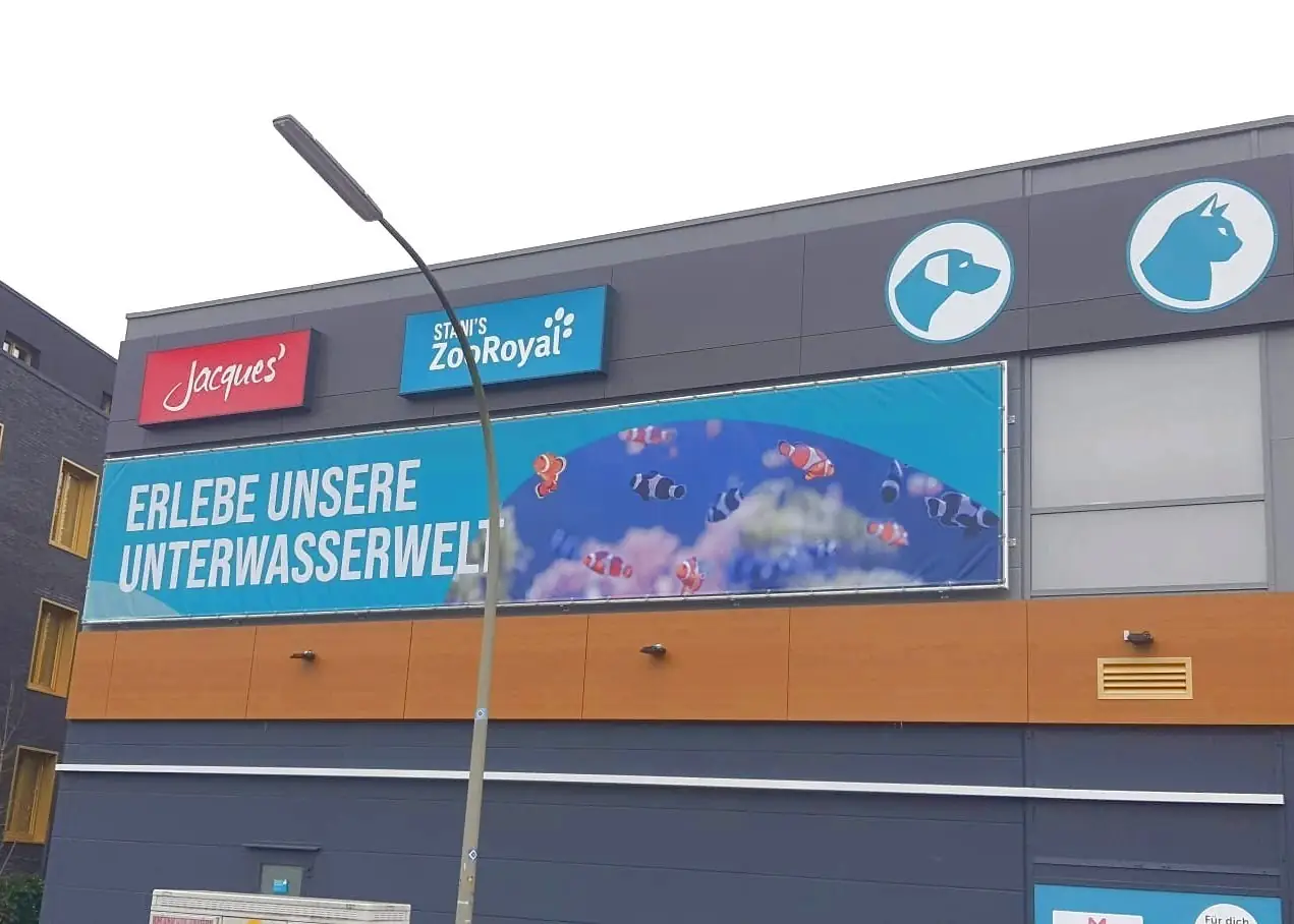 ZooRoyal Banner-Gestaltung Nachher